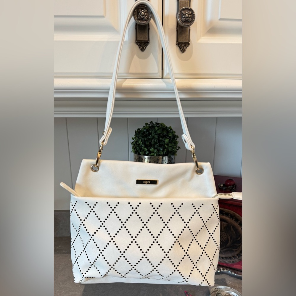 Heys White Cross Body Purse